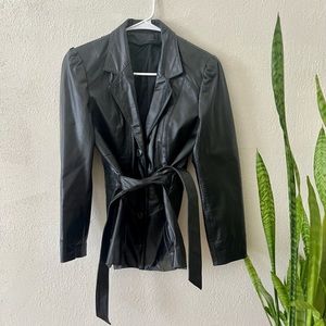 Vintage Leather Coat